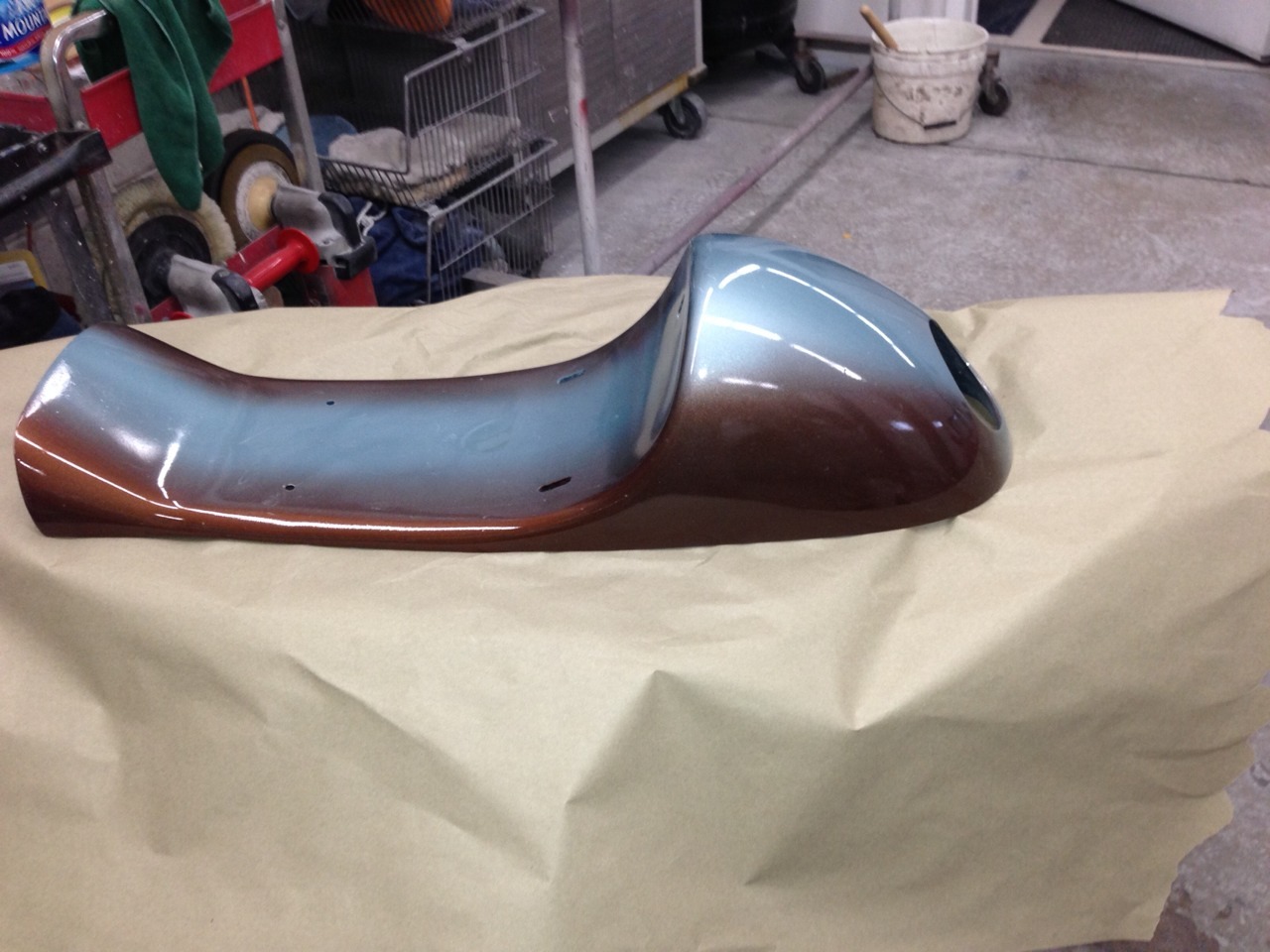 Painted Seat