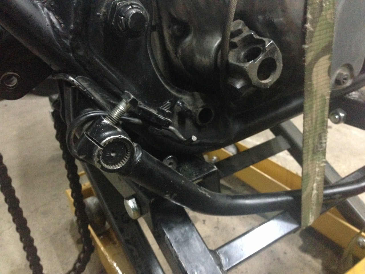 Rear Brake Off