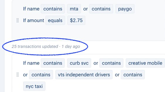 Monarch Timestamps on Rules